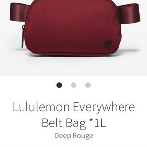 EBB Bag Deep Rouge EUC